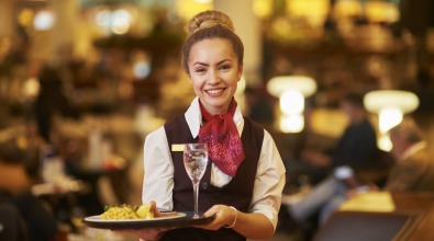 Employee at Virgin Atlantic Clubhouse