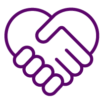 Shacking hands icon